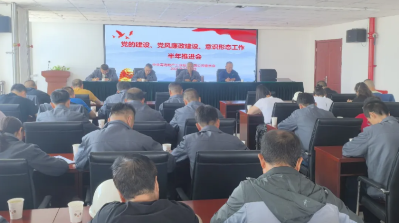 工投公司黨委召開黨的建設、黨風廉政建設、意識形態(tài)工作半年推進會