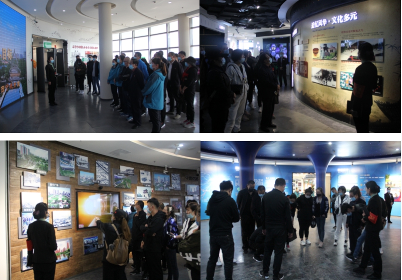 三建公司、現(xiàn)代物流公司黨支部聯(lián)合開展“參觀愛國教育基地，弘揚愛國主義精神”活動