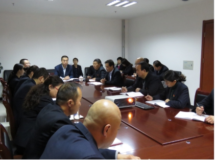 集團(tuán)黨委成員、紀(jì)委書記李志明來我司宣講黨的十九大精神